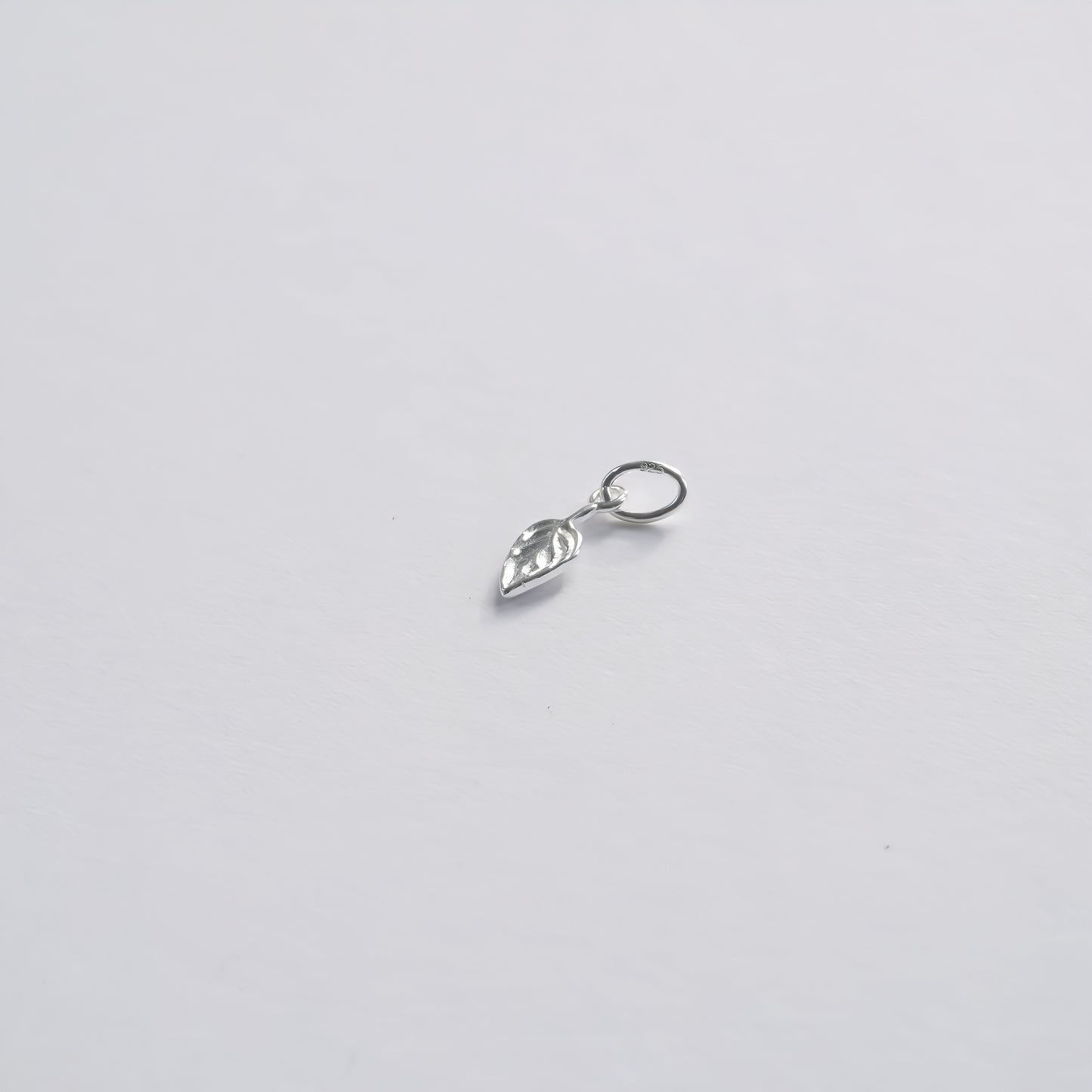 leaf charm for necklace