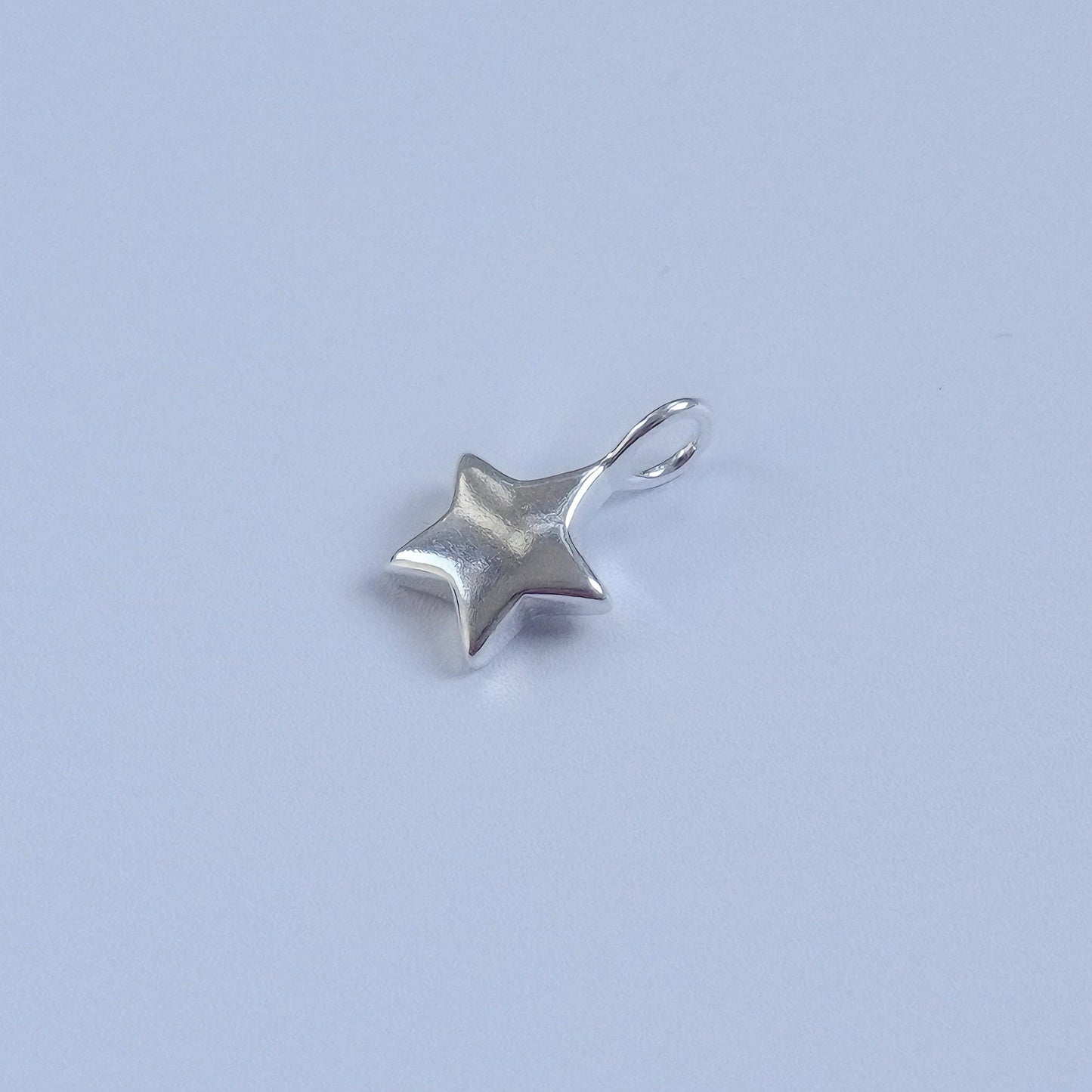 sterling silver star charm pendant